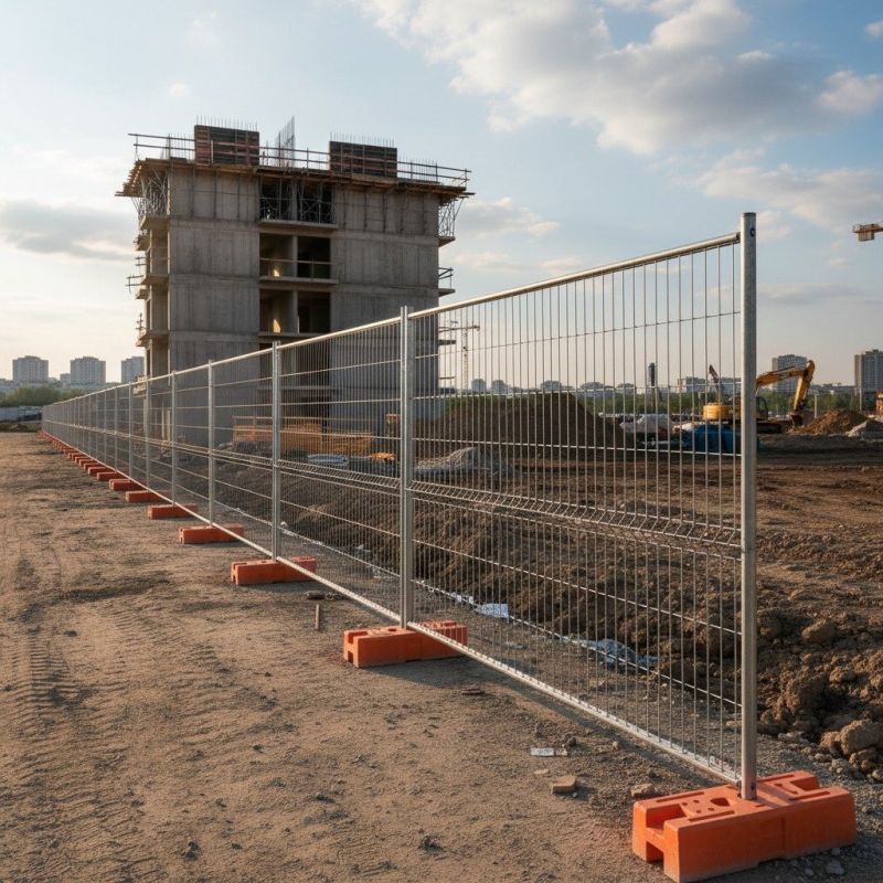 Temporary Fencing Installation