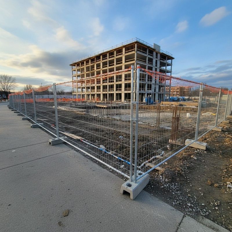Temporary Fencing Installation