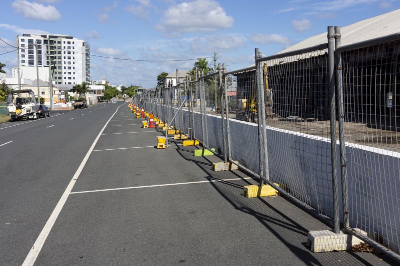Temporary Fencing Installation