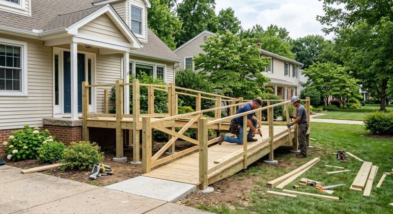 Residential Ramp Installation in Wilmington, NC