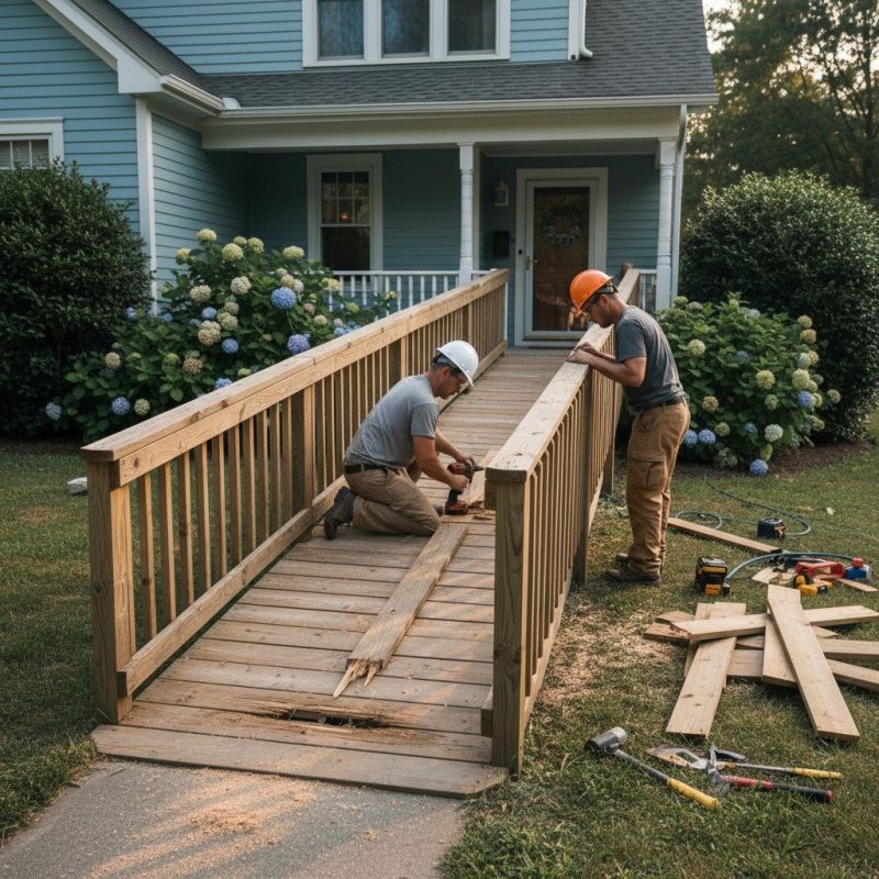 Wheelchair Ramp Replacement in Kansas City, KS